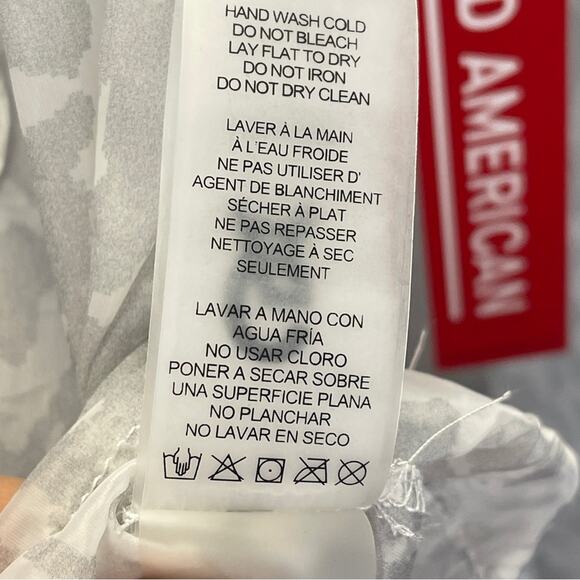 GOOD AMERICAN Icy Leopard Print Wind Breaker Jacket Athleisure Animal - Picture 6 of 13